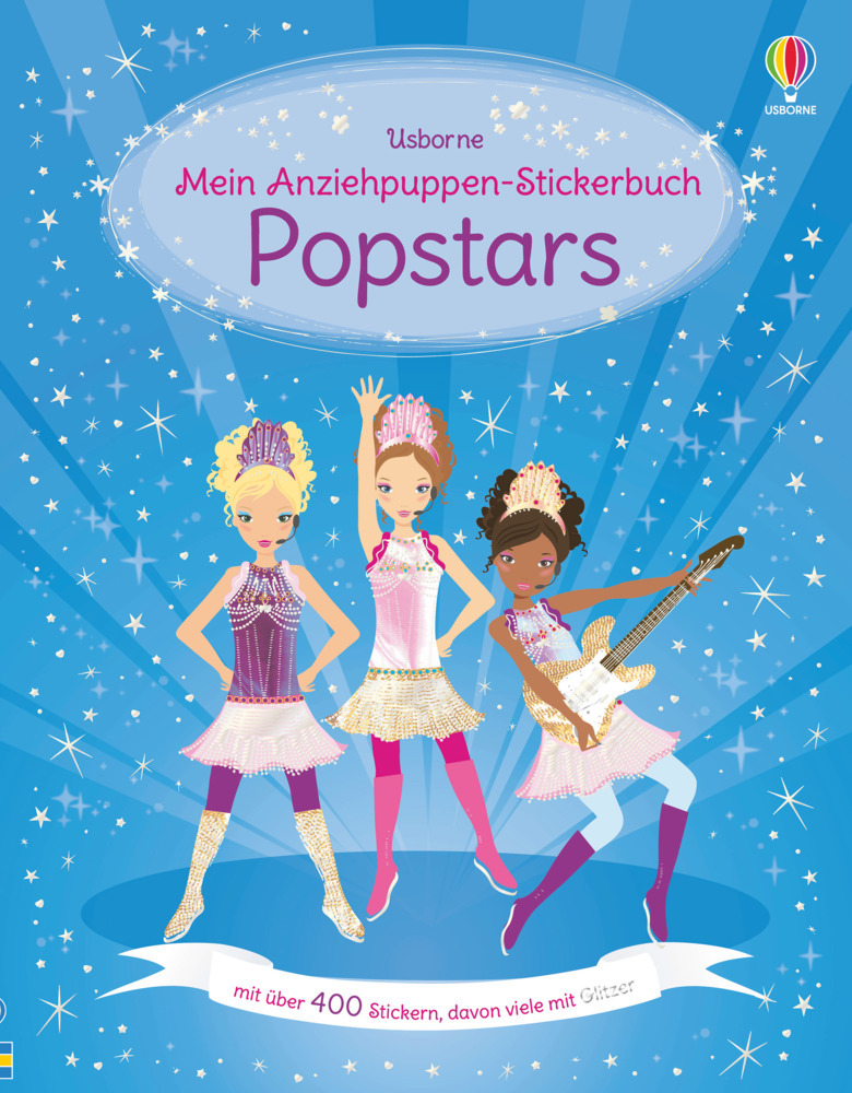 Mein Anziehpuppen-Stickerbuch: Popstars main product photo