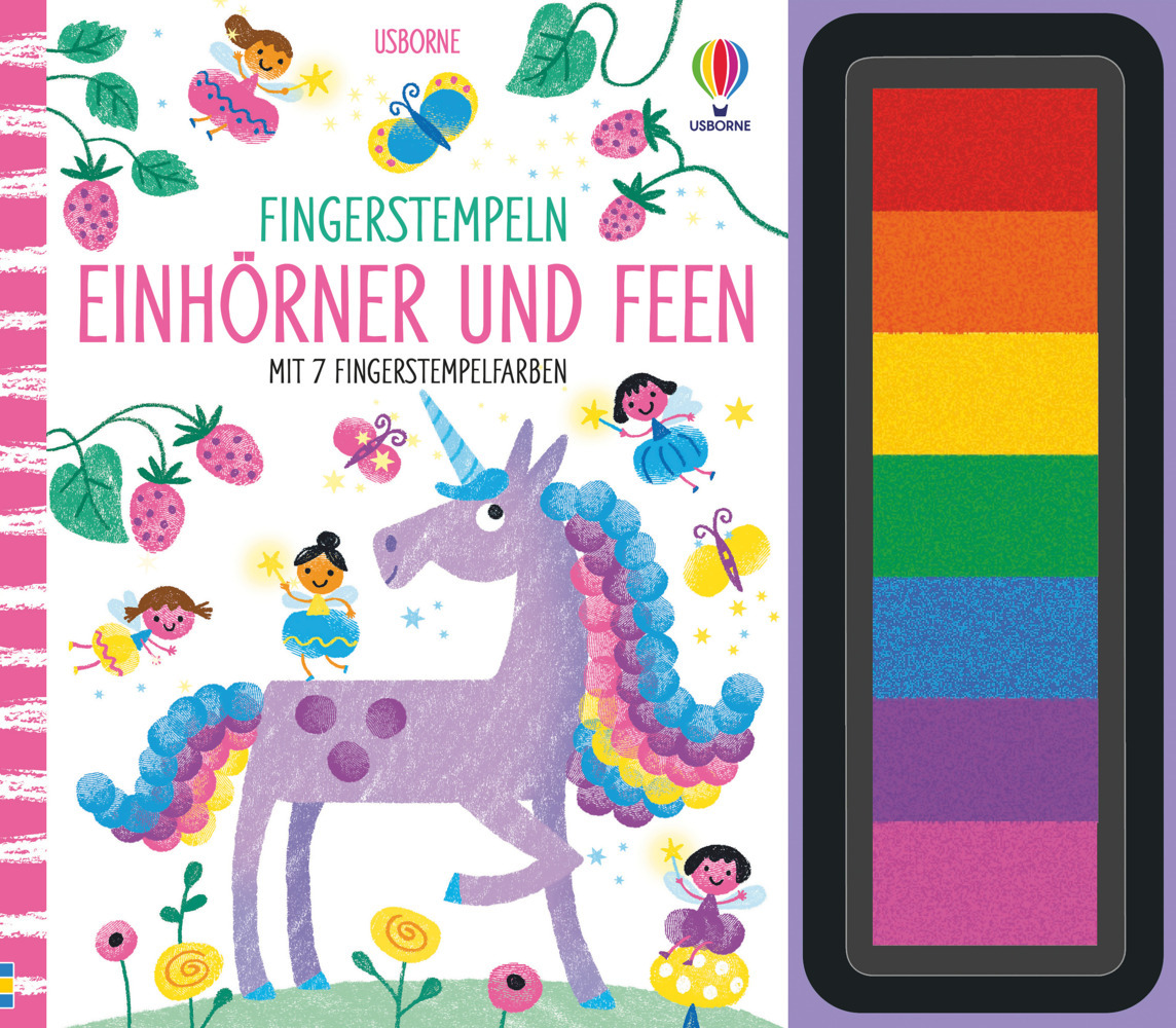 Fingerstempeln: Einhörner und Feen main product photo
