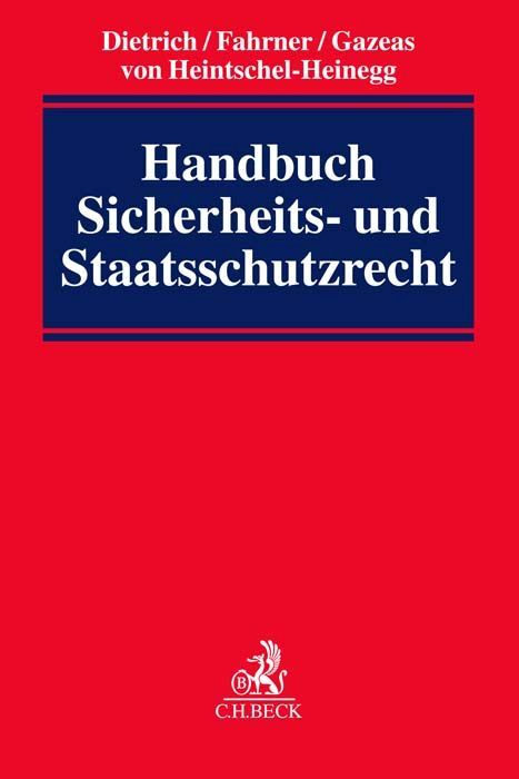 Handbuch Sicherheits- und Staatsschutzrecht main product photo