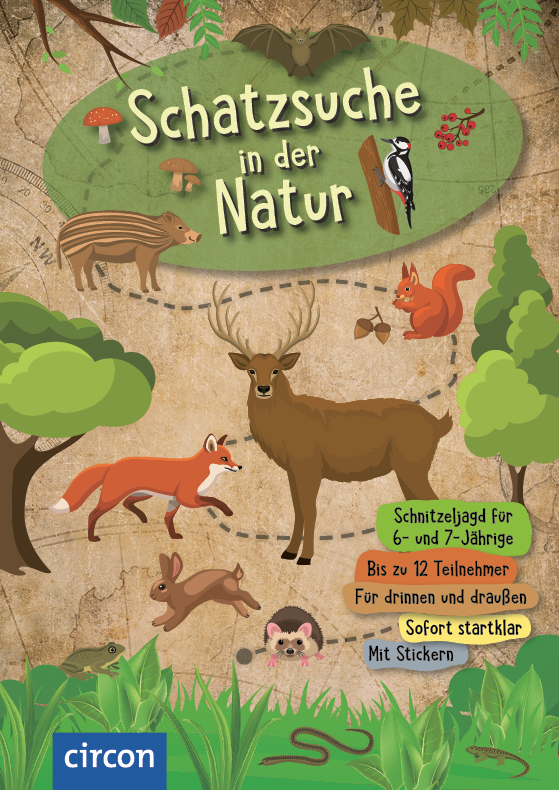 Schatzsuche in der Natur main product photo