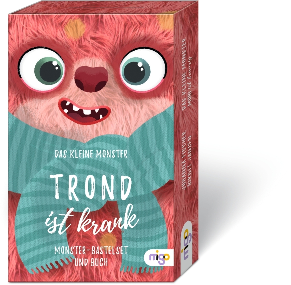 Das kleine Monster. Trond ist krank main product photo