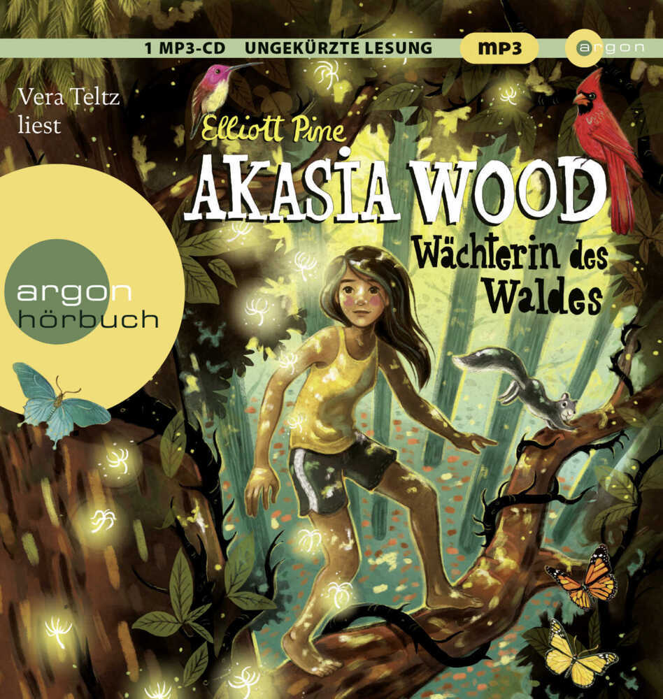 Akasia Wood - Wächterin des Waldes, 1 Audio-CD, 1 MP3 main product photo