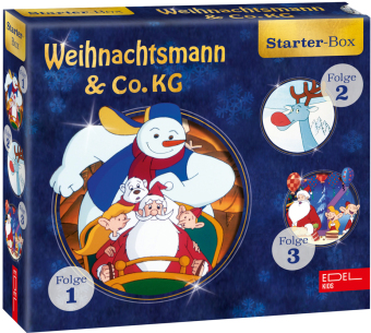 Weihnachtsmann & Co. KG - Starter-Box. Box.1, 3 Audio-CD