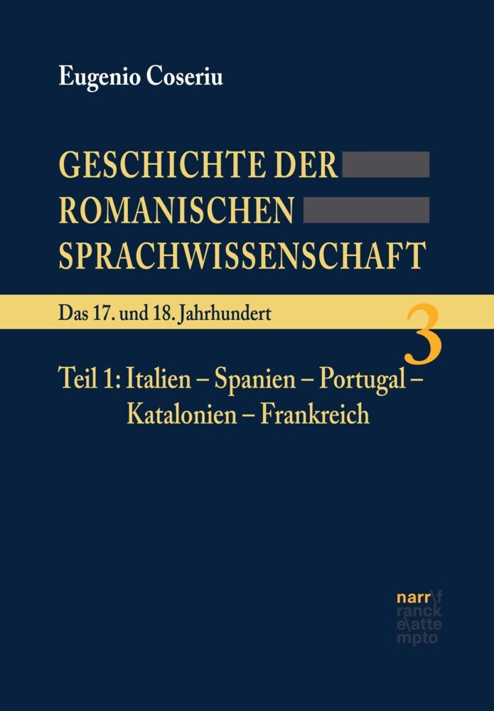 Geschichte der romanischen Sprachwissenschaft main product photo