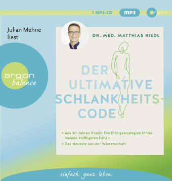 Der ultimative Schlankheitscode, 1 Audio-CD, 1 MP3