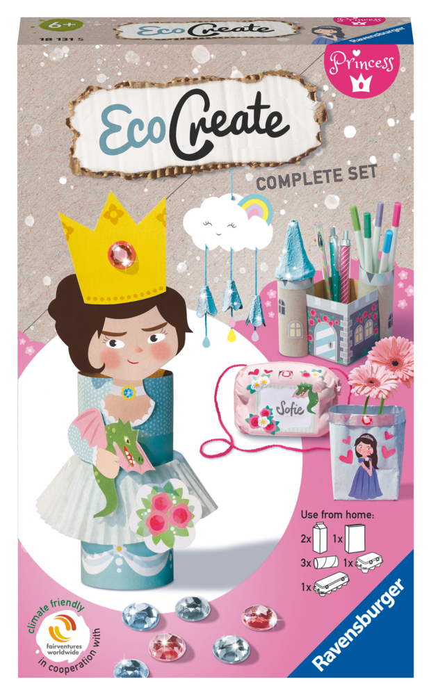 Ravensburger EcoCreate 18131 - Princess - Kinder ab 6 Jahren main product photo