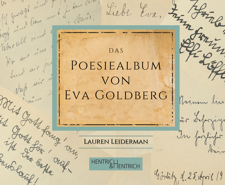 Das Poesiealbum von Eva Goldberg main product photo