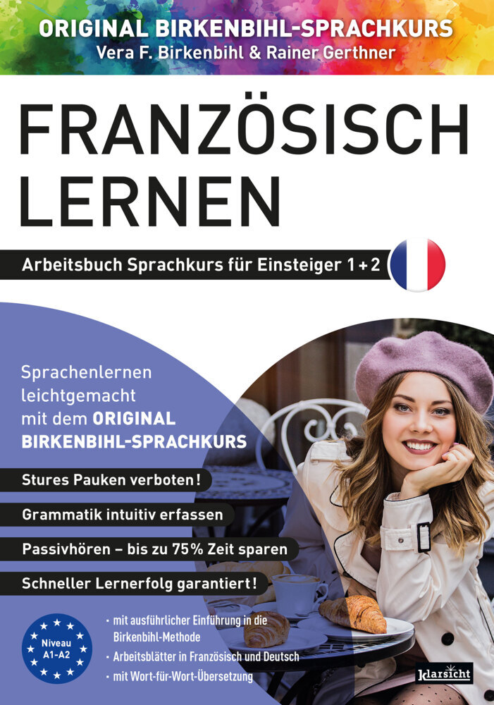 Arbeitsbuch zu Französisch lernen Einsteiger 1+2 main product photo