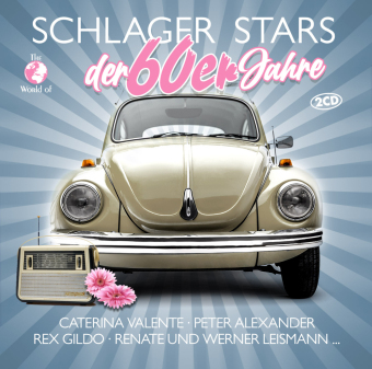 Schlager Stars der 60er Jahre, 2 Audio-CDs, 2 Audio-CD