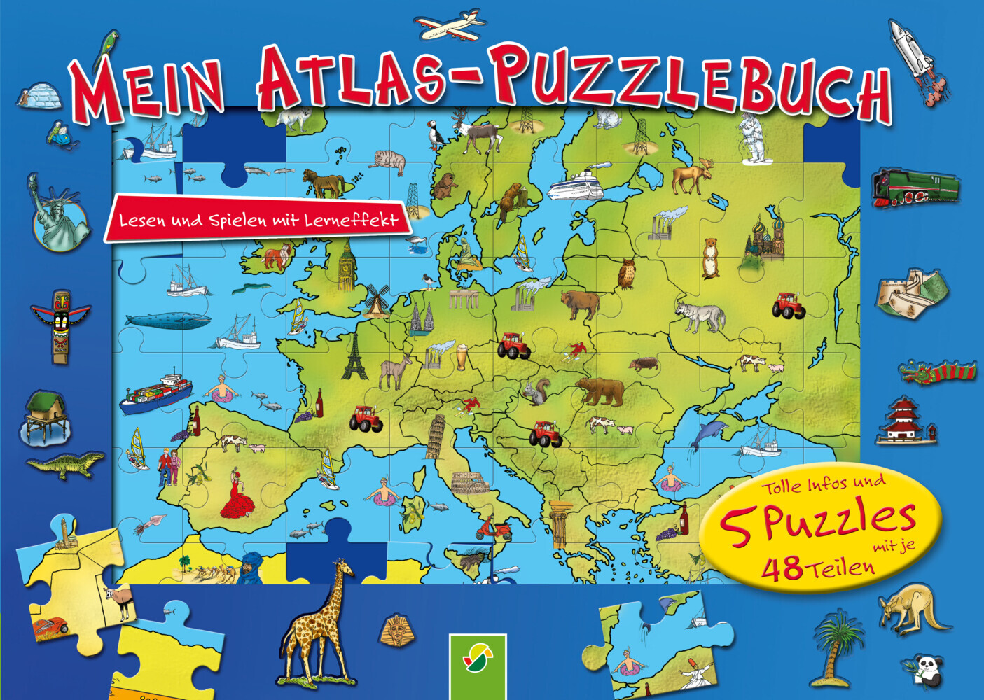 Mein Atlas-Puzzlebuch für Kinder ab 6 Jahren main product photo