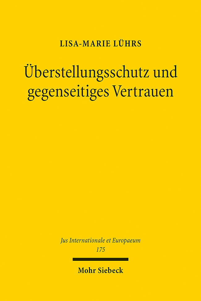 Überstellungsschutz und gegenseitiges Vertrauen main product photo