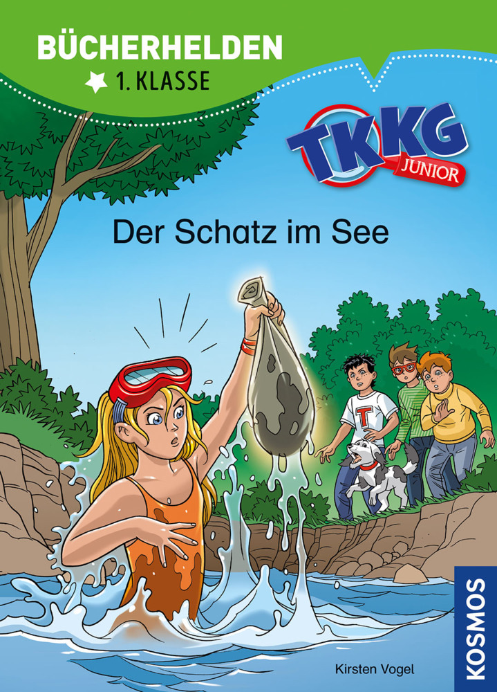 TKKG Junior, Bücherhelden 1. Klasse, Der Schatz im See main product photo