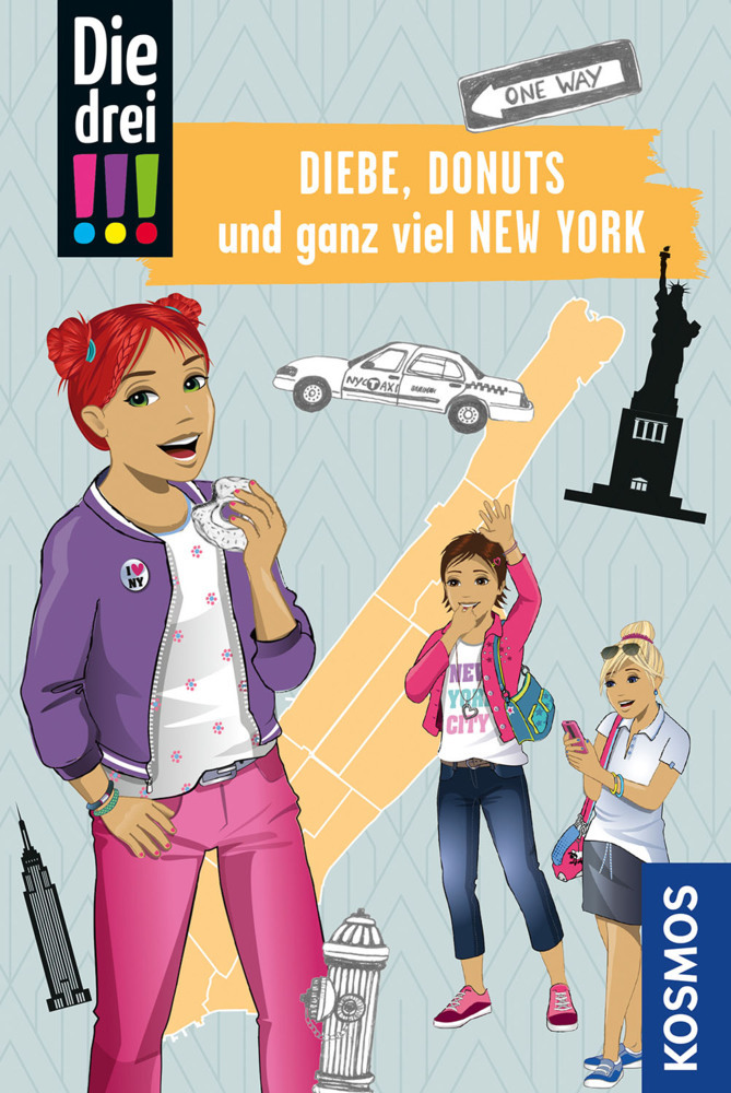 Die drei !!!, Diebe, Donuts und ganz viel New York main product photo