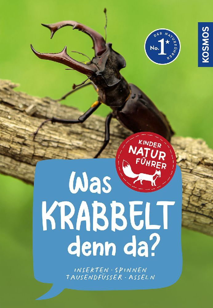 KOSMOS Was krabbelt denn da? Naturführer für Kinder ab 8 Jahren main product photo