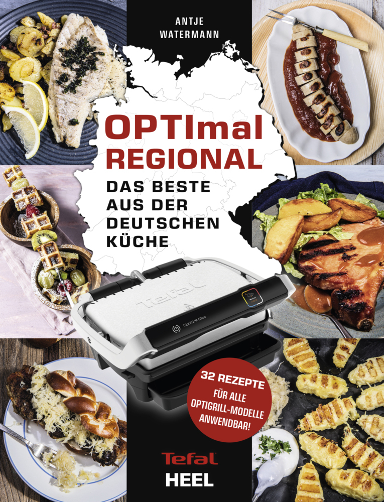 OPTImal Regional - Das Grillbuch für den OPTIgrill von Tefal main product photo