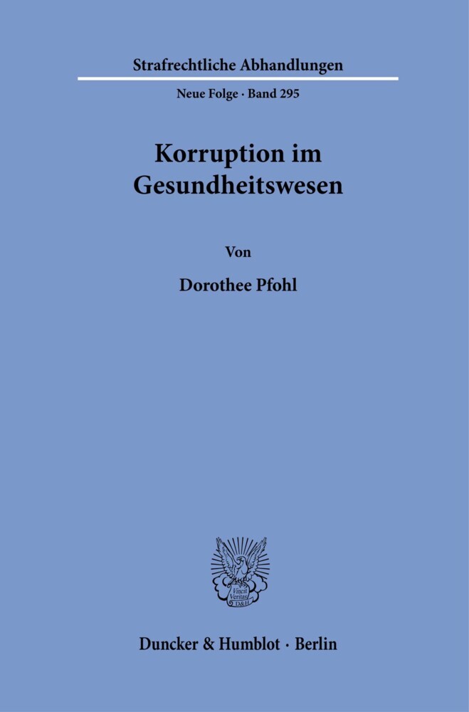 Korruption im Gesundheitswesen. main product photo