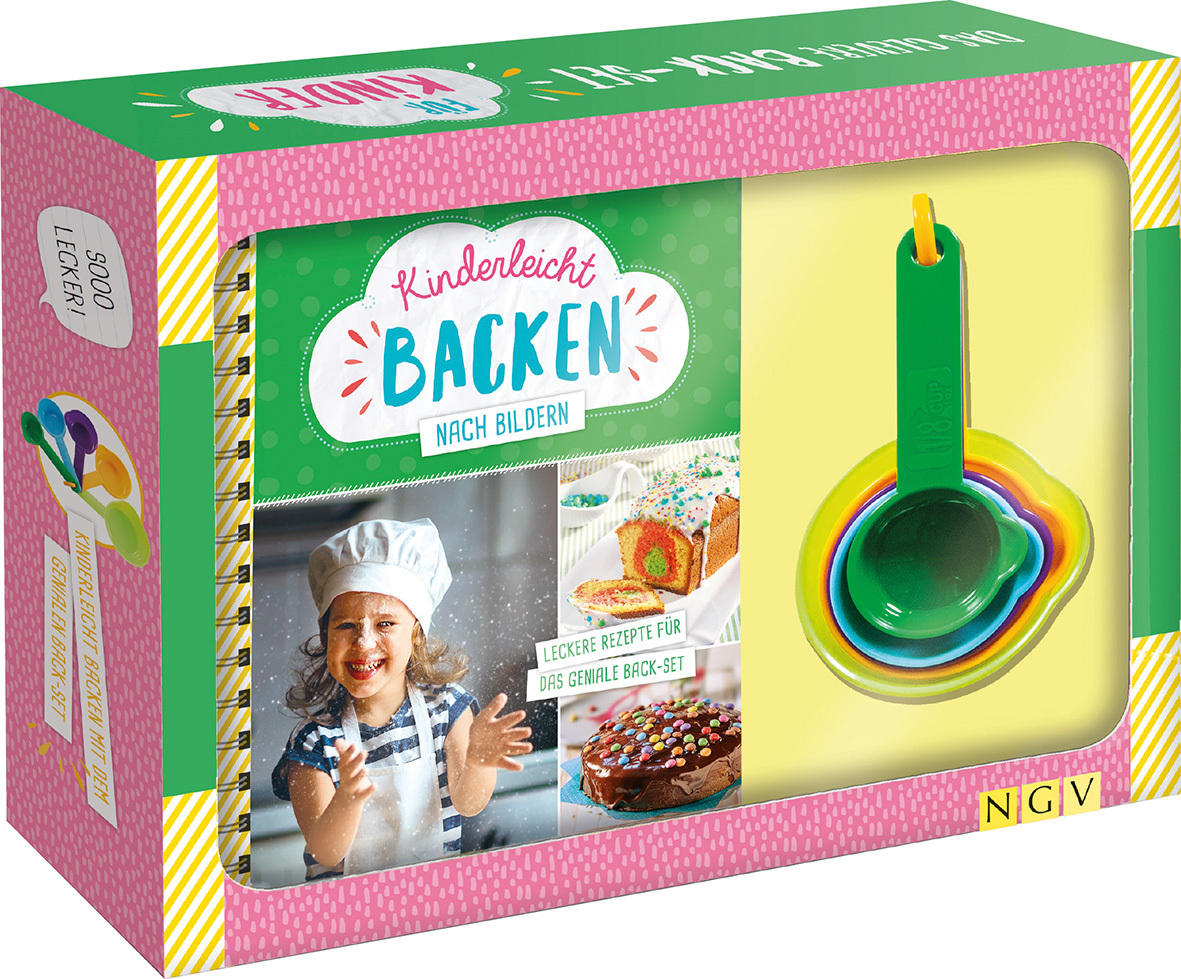 Kinderleicht backen nach Bildern. Das clevere Back-Set für Kinder ab 6 Jahren main product photo
