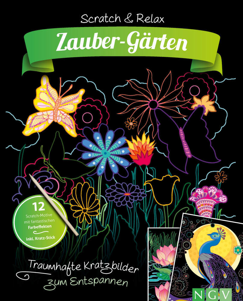 Zauber-Gärten -Traumhafte Kratzbilder zum Entspannen main product photo
