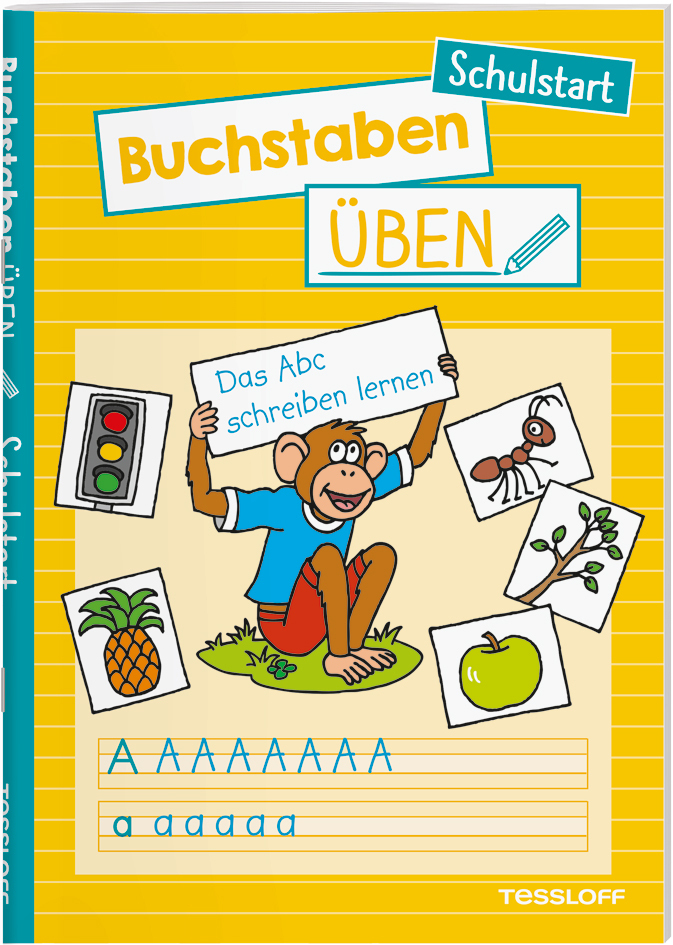 Buchstaben üben. Schulstart main product photo