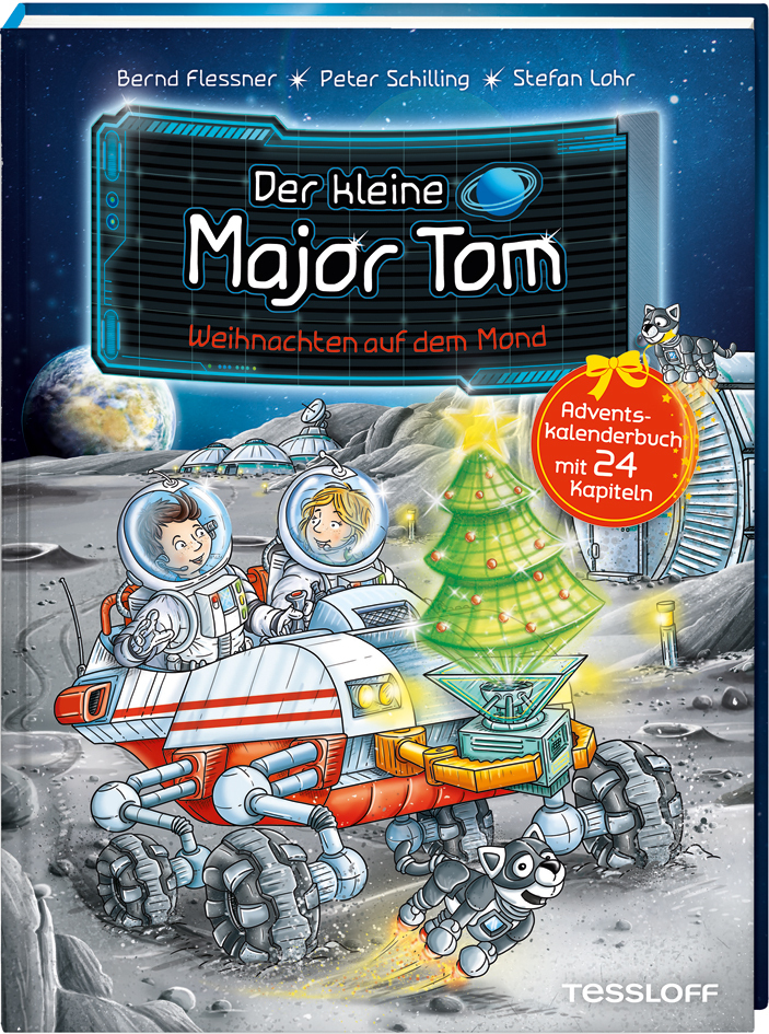 Der kleine Major Tom. Adventskalenderbuch. Weihnachten auf dem Mond main product photo