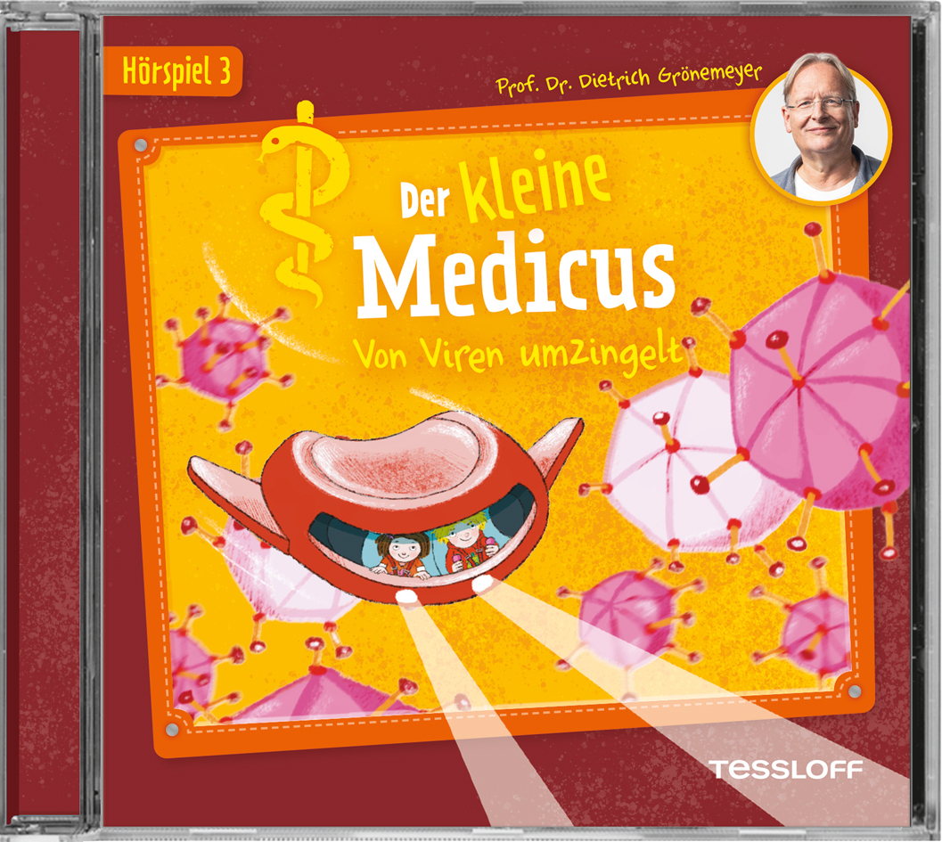 Der kleine Medicus. Hörspiel 3: Von Viren umzingelt, Audio-CD main product photo