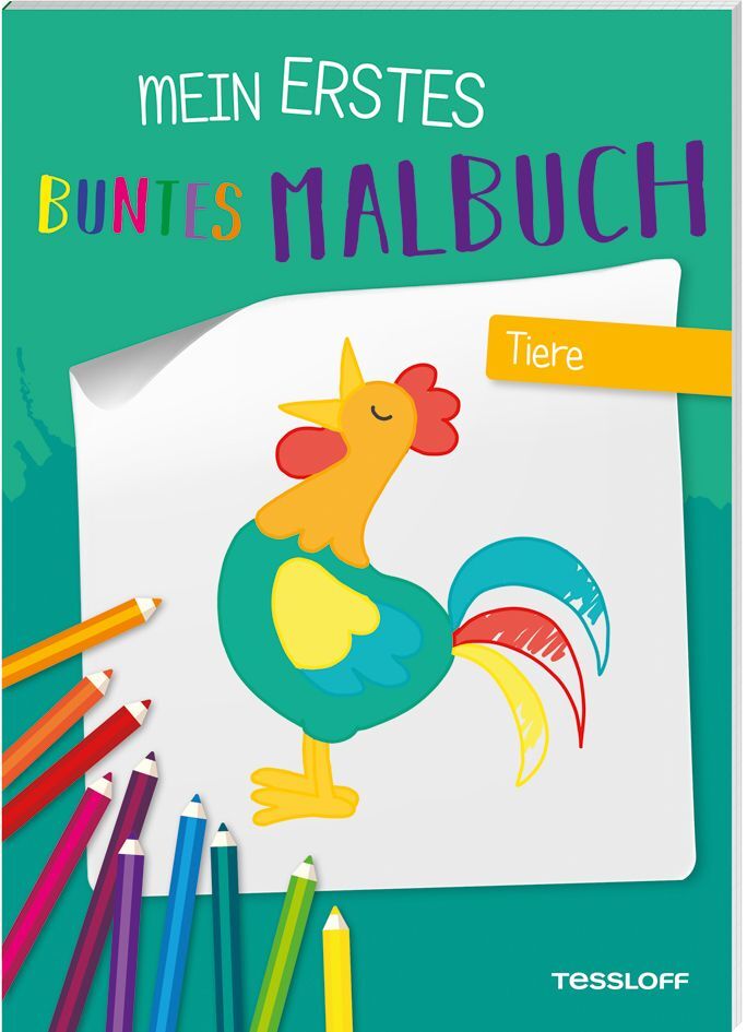 Mein erstes buntes Malbuch. Tiere main product photo