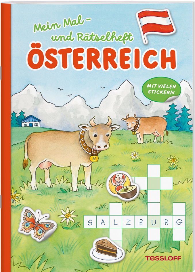 Mein Mal- und Rätselheft. Österreich main product photo