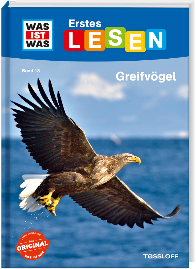 WAS IST WAS Erstes Lesen Band 18. Greifvögel main product photo