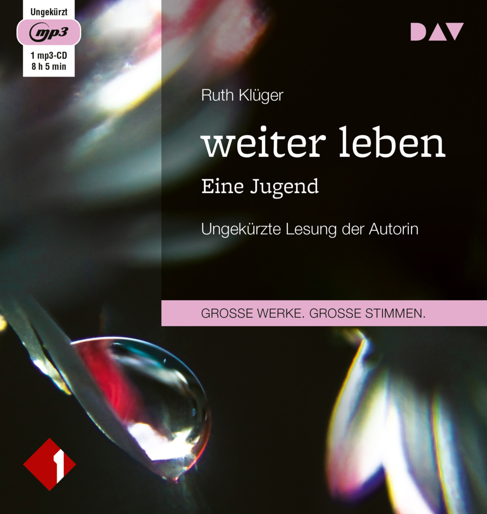weiter leben. Eine Jugend, 1 Audio-CD, 1 MP3 main product photo