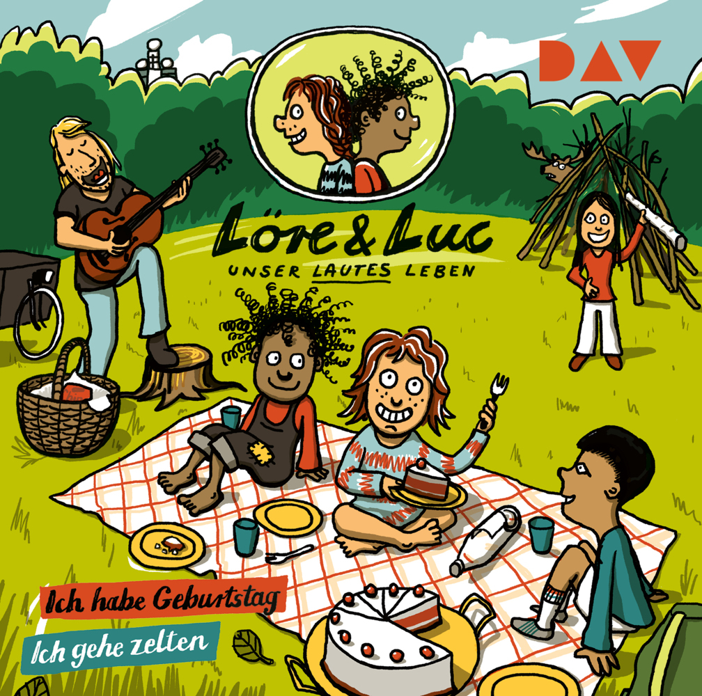 Löre & Luc - Unser lautes Leben (3). Folge 5: Ich habe Geburtstag / Folge 6: Ich gehe zelten, 1 Audio-CD main product photo