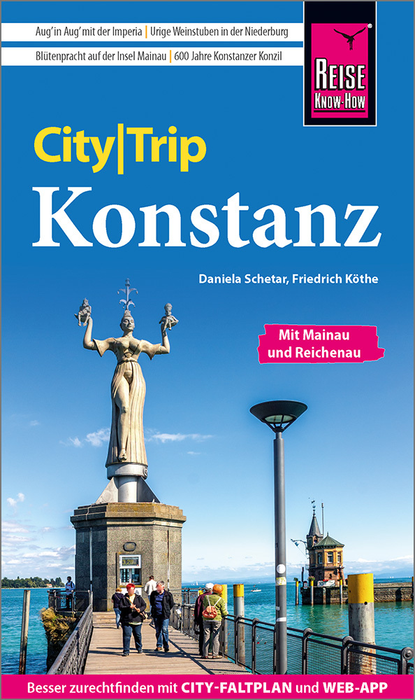 Reise Know-How CityTrip Konstanz mit Mainau, Reichenau, Meersburg, Friedrichshafen main product photo