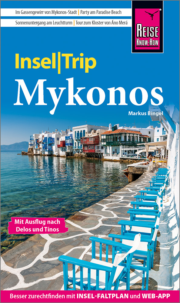 Reise Know-How InselTrip Mykonos mit Ausflug nach Delos und Tínos main product photo
