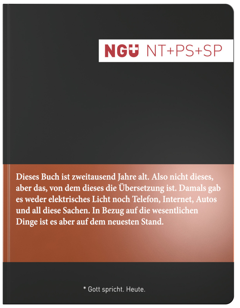Neues Testament mit Psalmen und Sprüchen main product photo