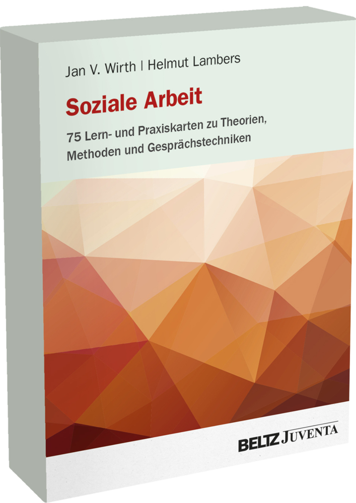 Soziale Arbeit - 75 Lern- und Praxiskarten zu Theorien, Methoden und Gesprächstechniken main product photo
