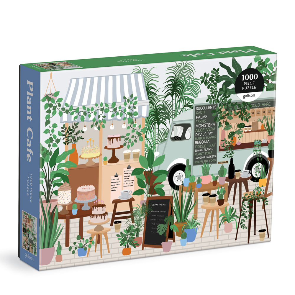 Plant Cafe 1000 Piece Puzzle main product photo