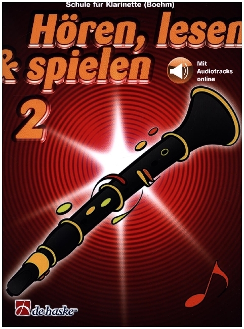 Hören, lesen & spielen 2 Klarinette (Boehm) main product photo