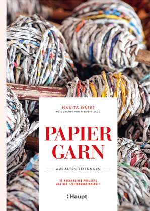 Papiergarn aus alten Zeitungen