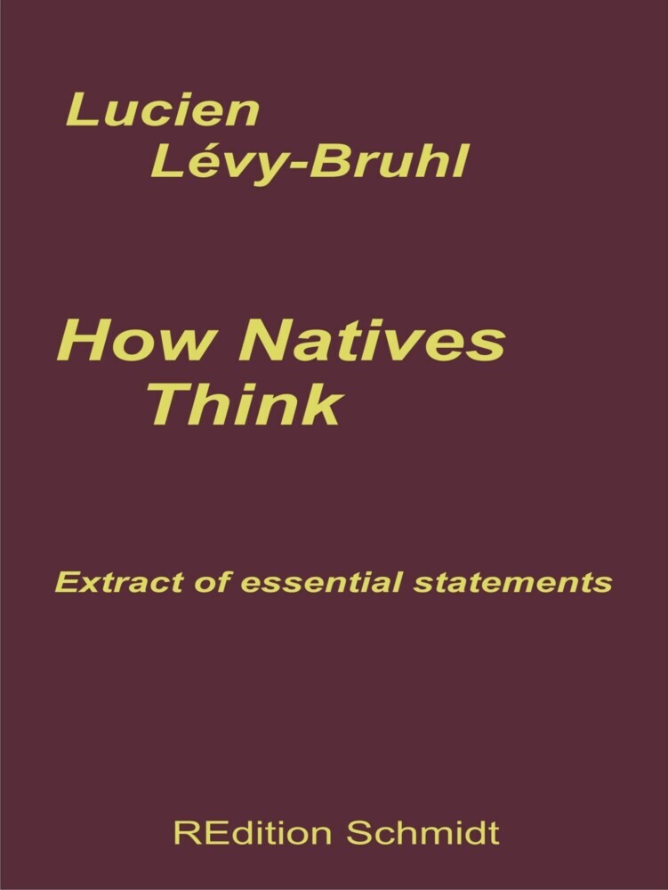 How Natives Think main product photo