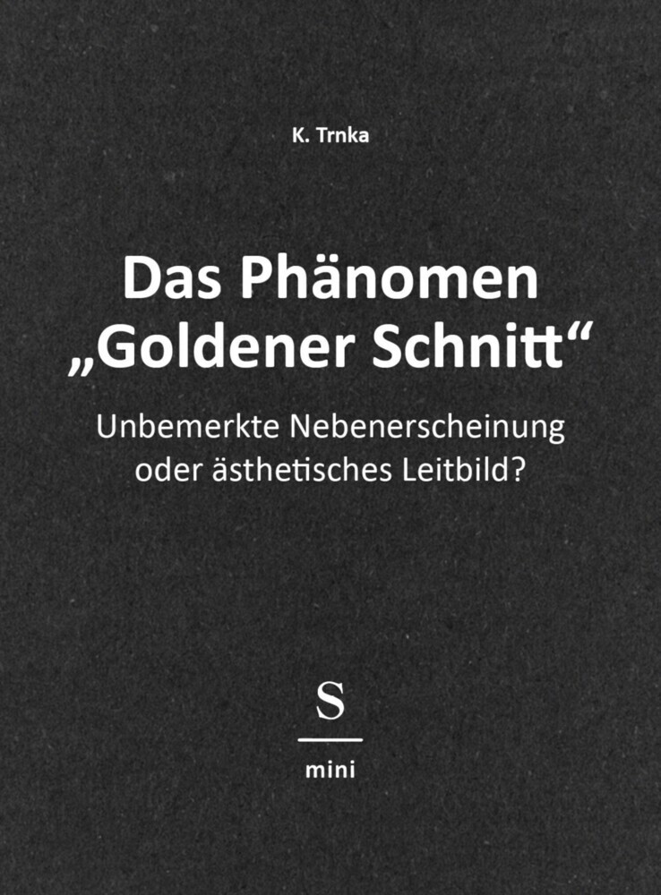 Das Phänomen 'Goldener Schnitt' main product photo