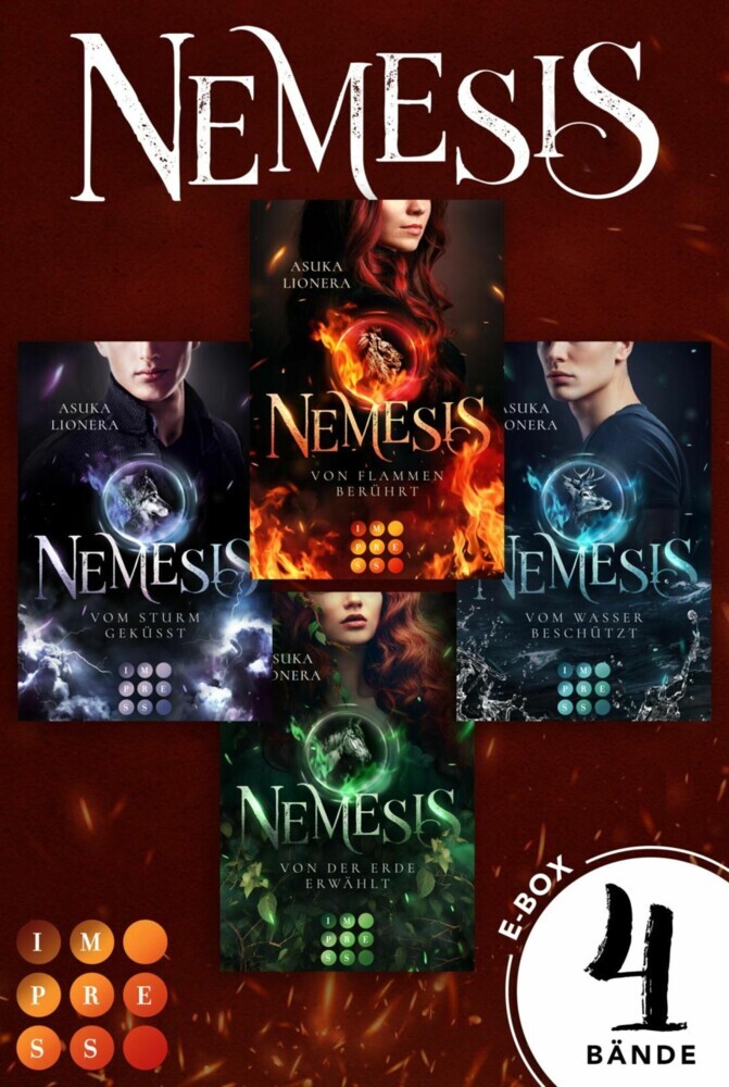 Nemesis: Alle vier Bände der Götter-Fantasy im Sammelband main product photo