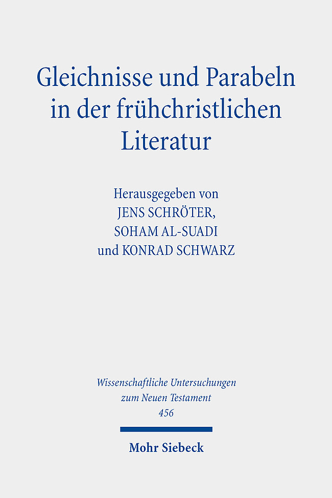 Gleichnisse und Parabeln in der frühchristlichen Literatur main product photo
