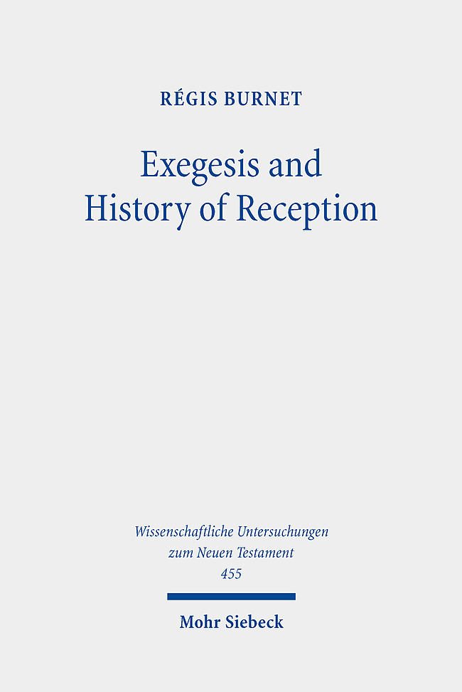 Exegesis and History of Reception main product photo