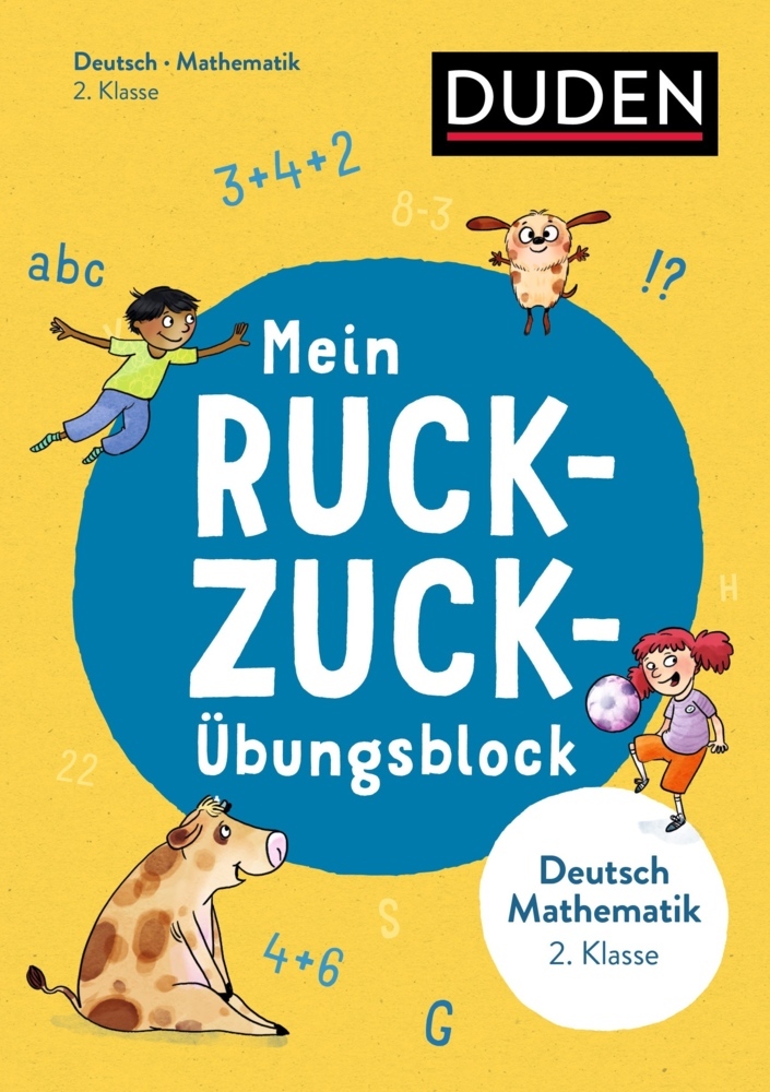 Mein Ruckzuck-Übungsblock Deutsch/Mathe 2. Klasse main product photo