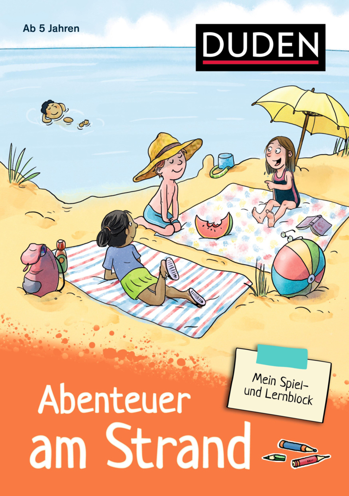 Mein Spiel- und Lernblock 3 - Abenteuer am Strand main product photo