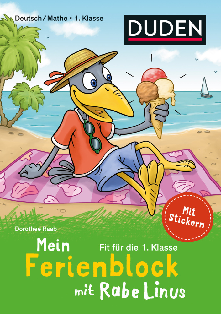 Mein Ferienblock mit Rabe Linus - Fit für die 1. Klasse main product photo