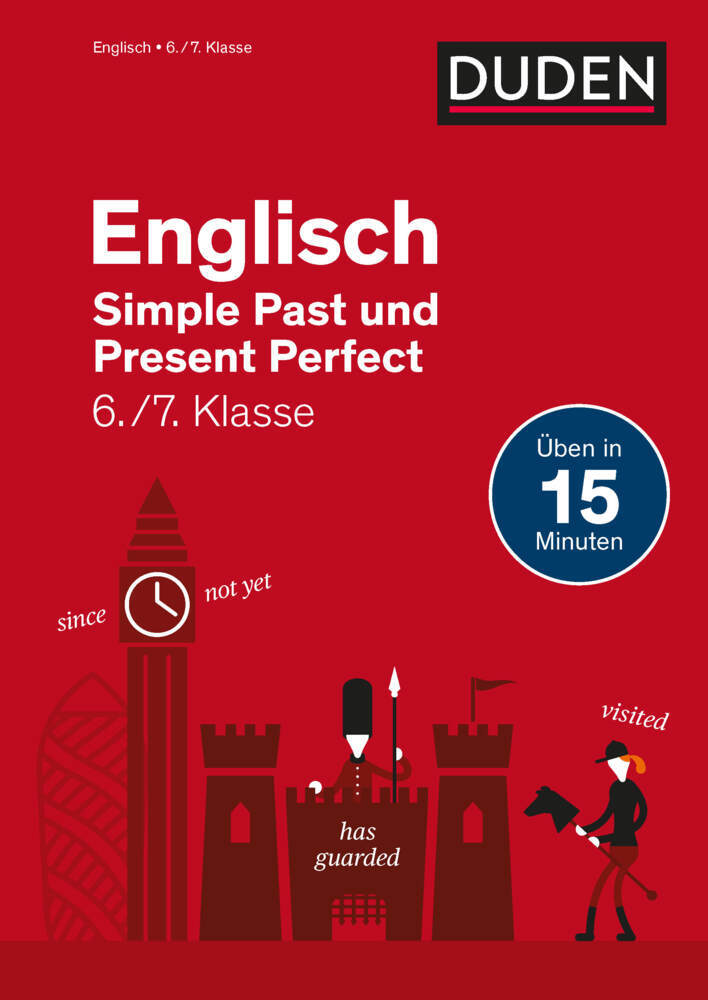 Englisch in 15 Minuten - Simple Past und Present Perfect 6./7. Klasse main product photo