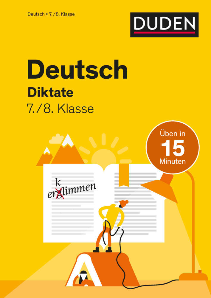 Deutsch in 15 Minuten - Diktate 7./8. Klasse main product photo