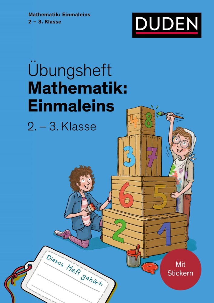 Übungsheft Mathematik - Einmaleins 2./3. Klasse main product photo