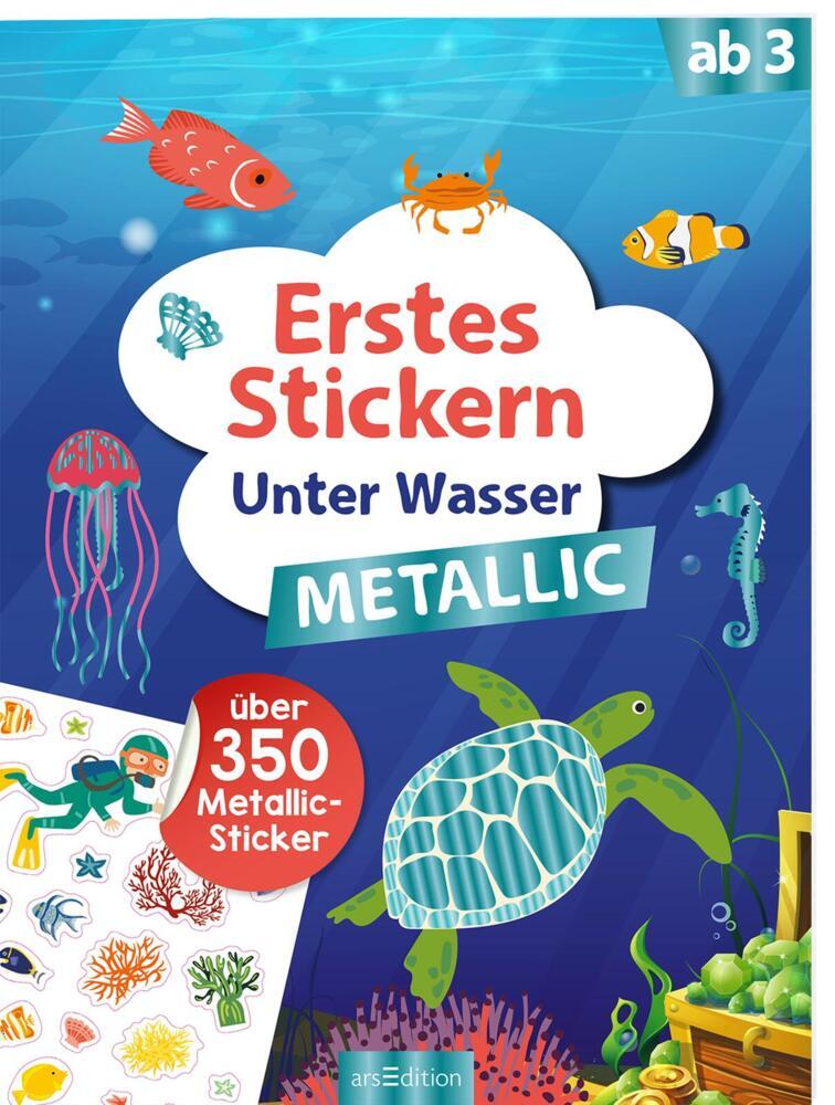 Erstes Stickern Metallic - Unter Wasser main product photo