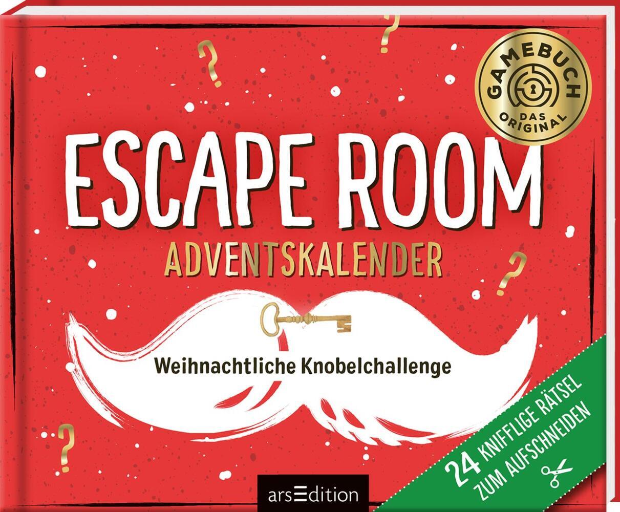 Escape Room Adventskalender. Weihnachtliche Knobelchallenge main product photo